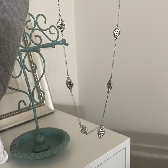 28" Victorian Necklace with French Half Guard Chain Antique French Necklace - Picture 4 of 6